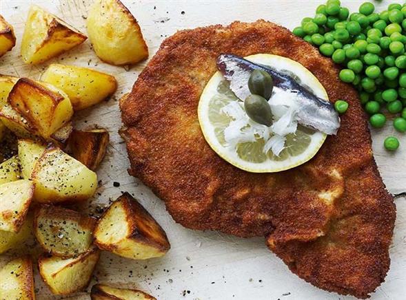 Wienerschnitzler (tilberedt)